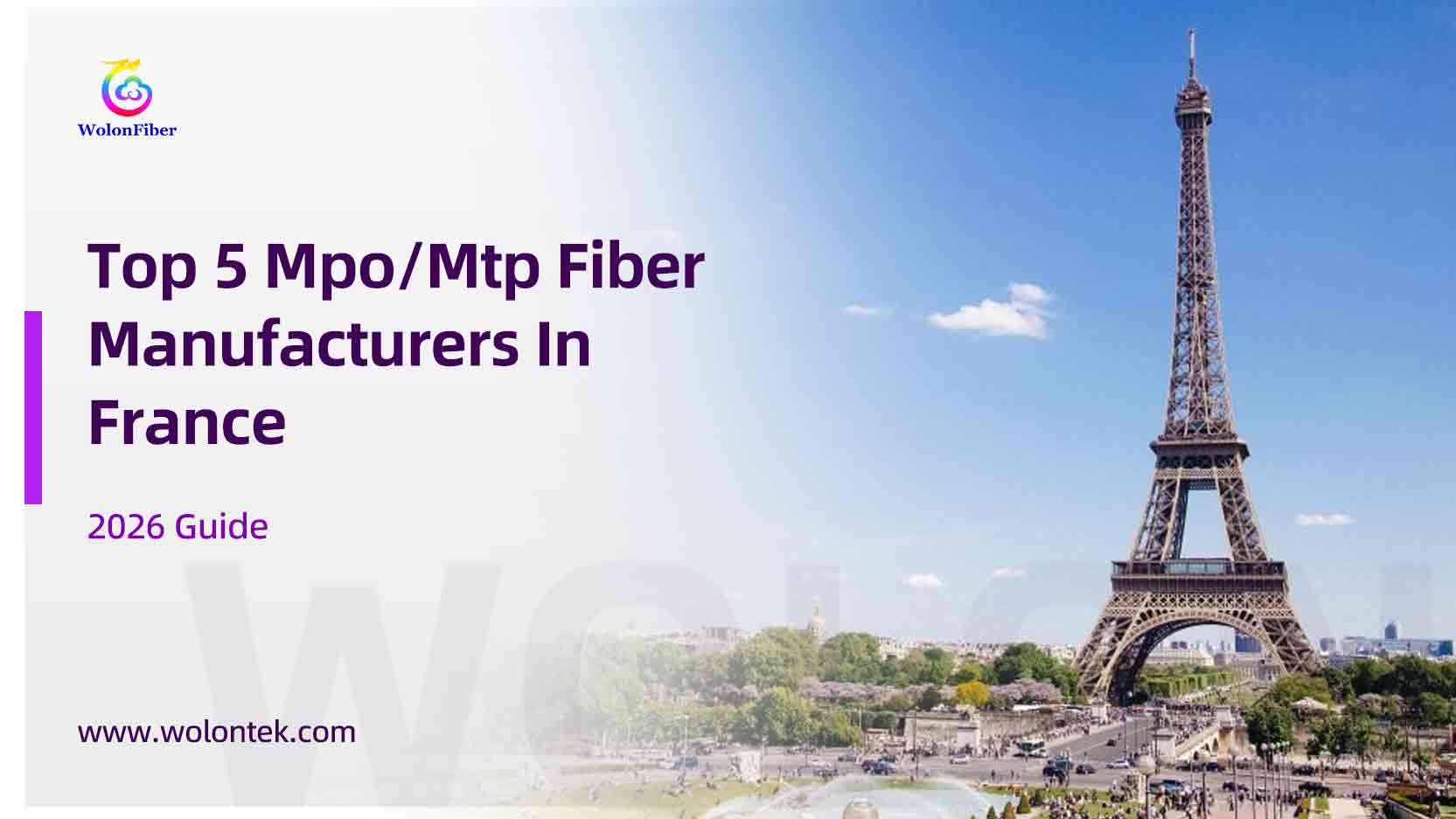 MPO/MTP cable manufacturers in France