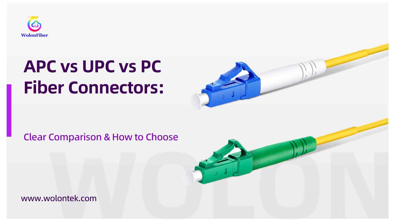 APC vs UPC vs PC Fiber Connectors: Clear Comparison & How to Choose ...