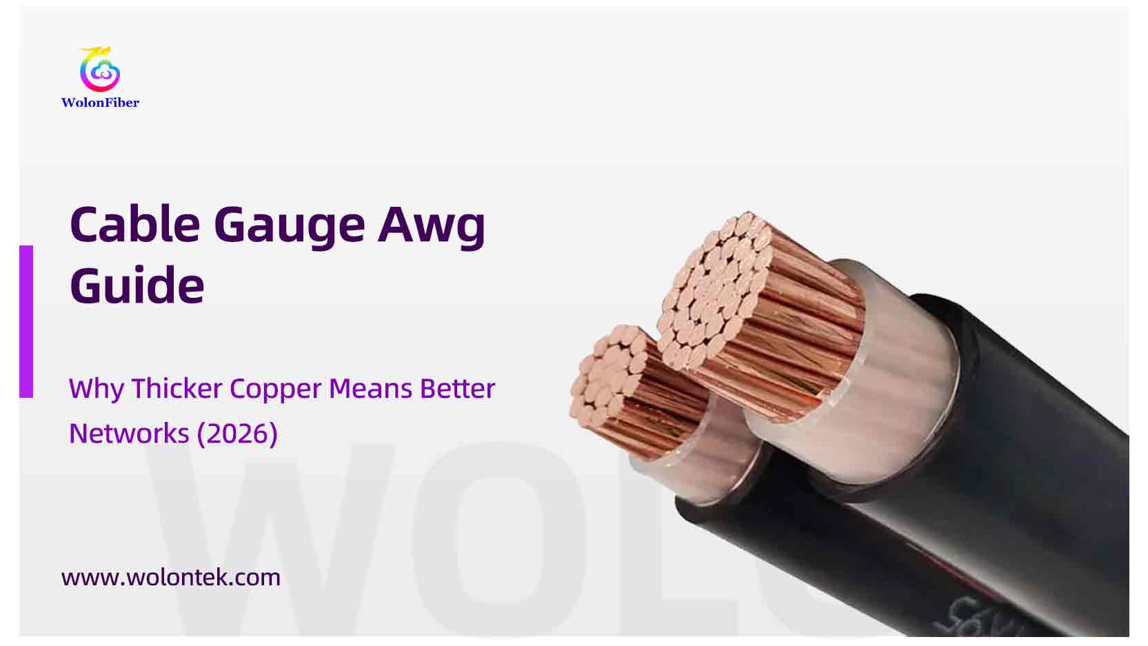 Cable Gauge Awg Guide: Why Thicker Copper Means Better Networks (2026)