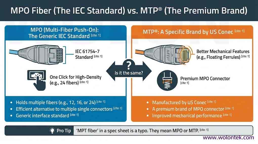 Mpo Fiber Guide 2026 What is MPO Fiber?:MPO vs MTP