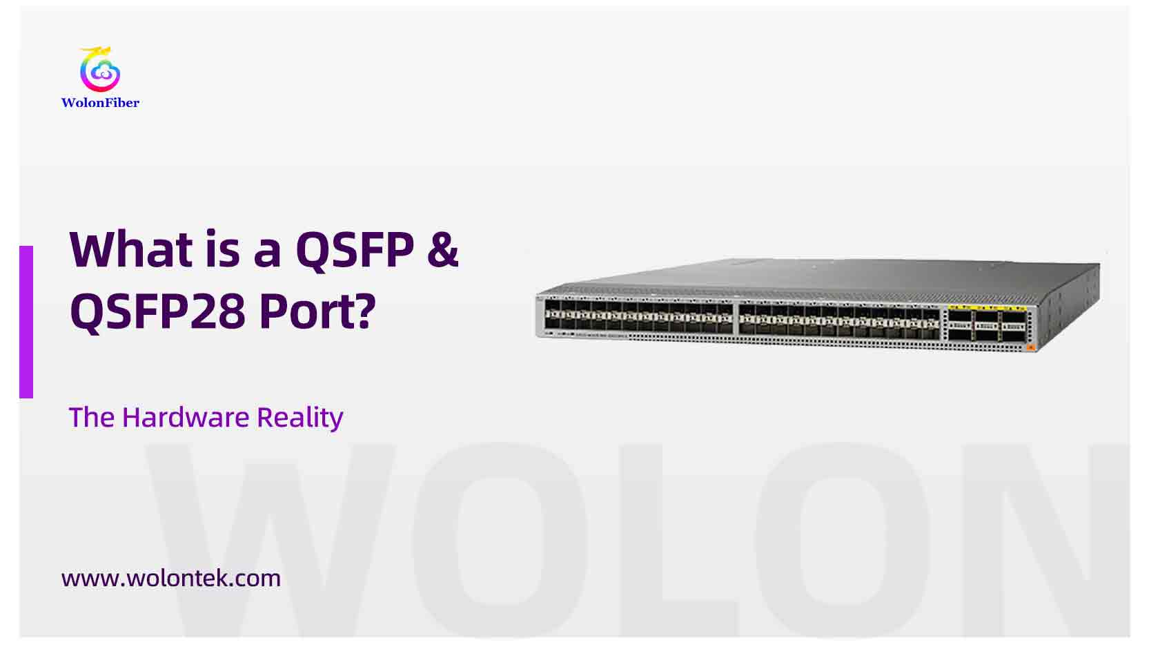 What is a QSFP & QSFP28 Port?